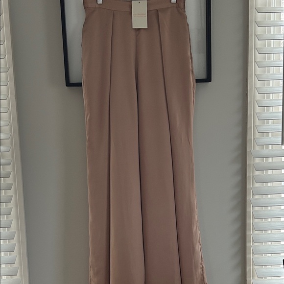 ee:some Pants - ee:some Wide Leg Tan Pants